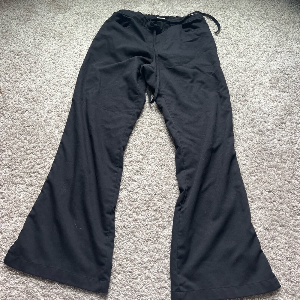 Black Flared Pants